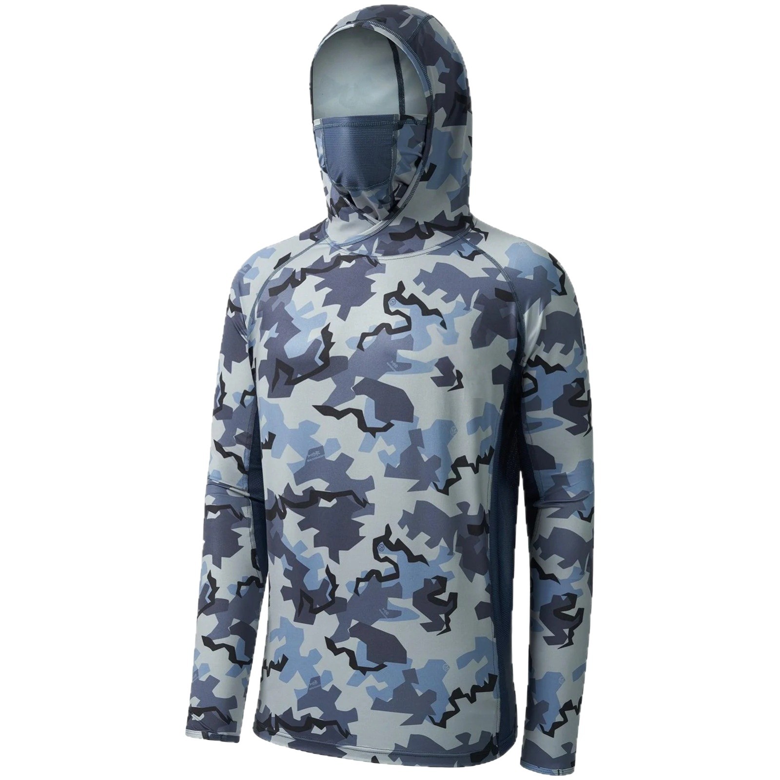 Outdoor Men 3D Leaf Camo Print - Fishing Mask Sun Protection 评论和价格