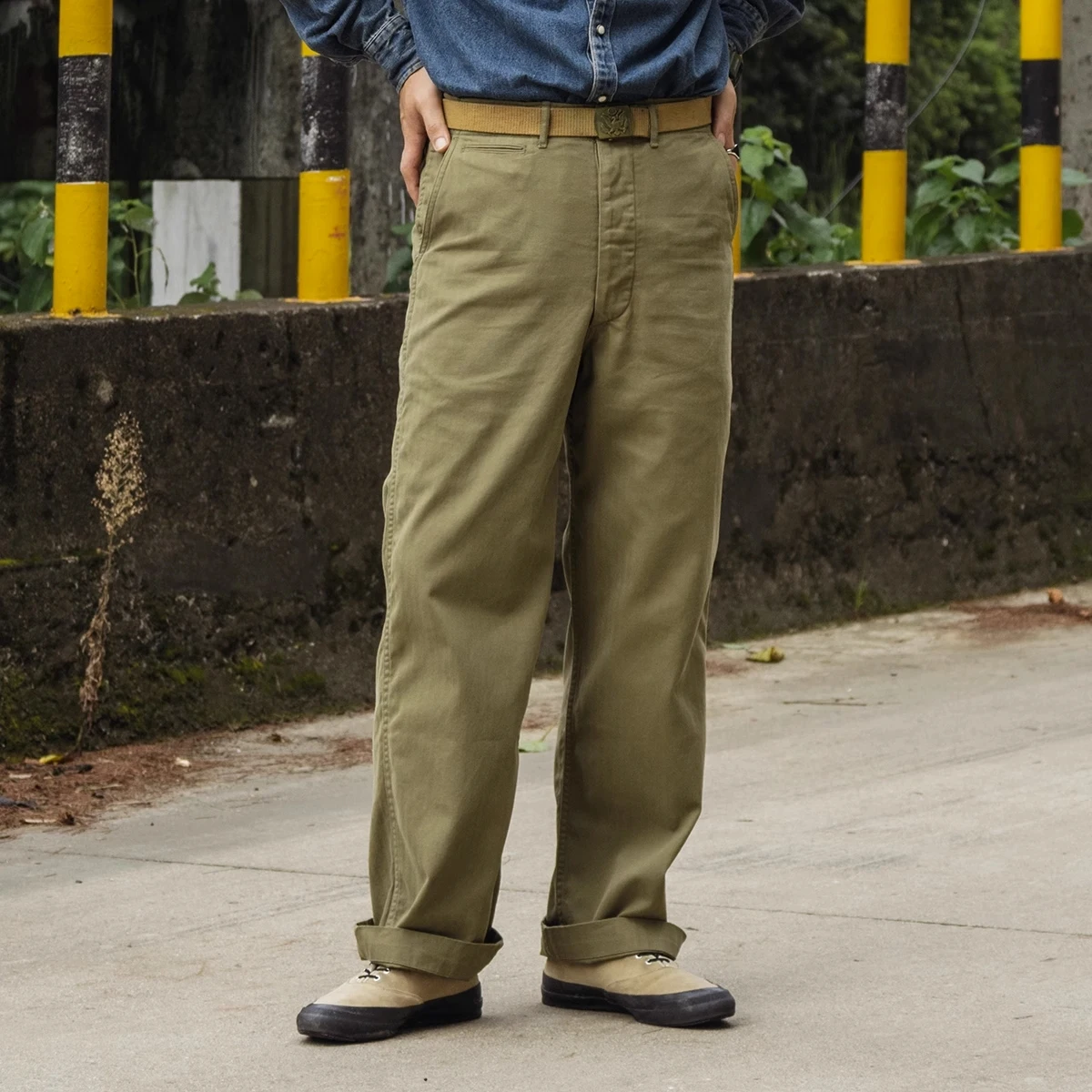 Bronson M-41 Herringbone Twill - Fishing Pants Waterproof 评论和价格