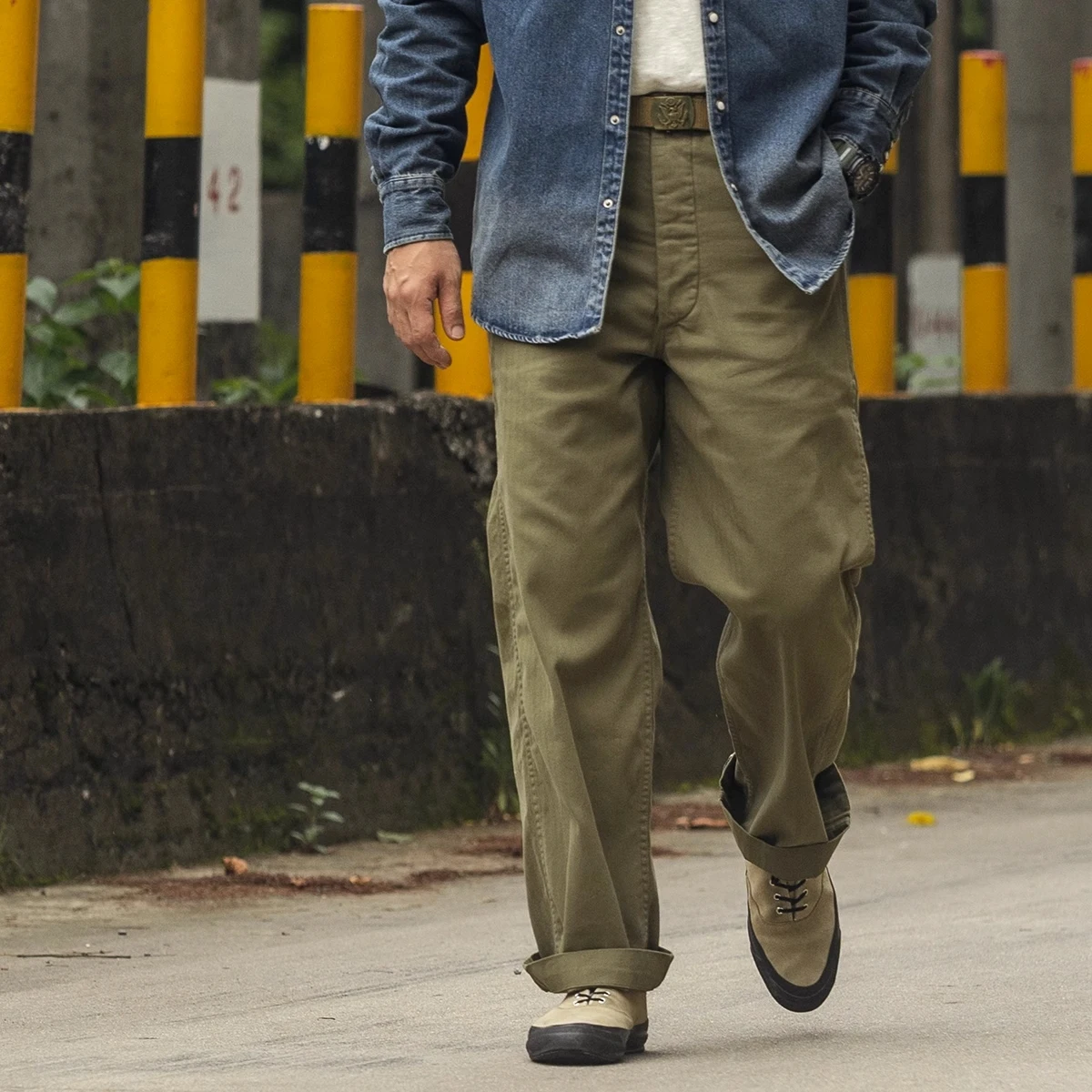 Bronson M-41 Herringbone Twill - Fishing Pants Waterproof 评论和价格