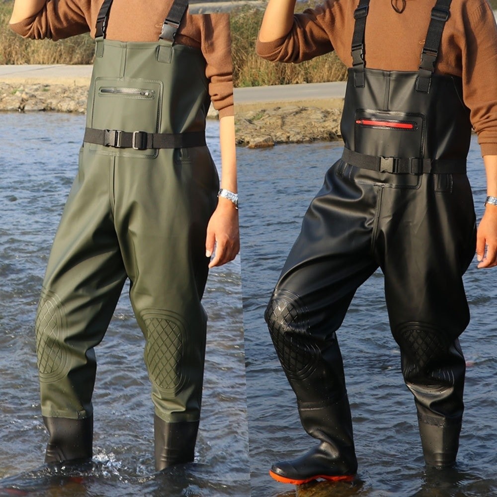 Convenient PVC Fishing Suit Do - Fishing Pants Waterproof 评论和价格