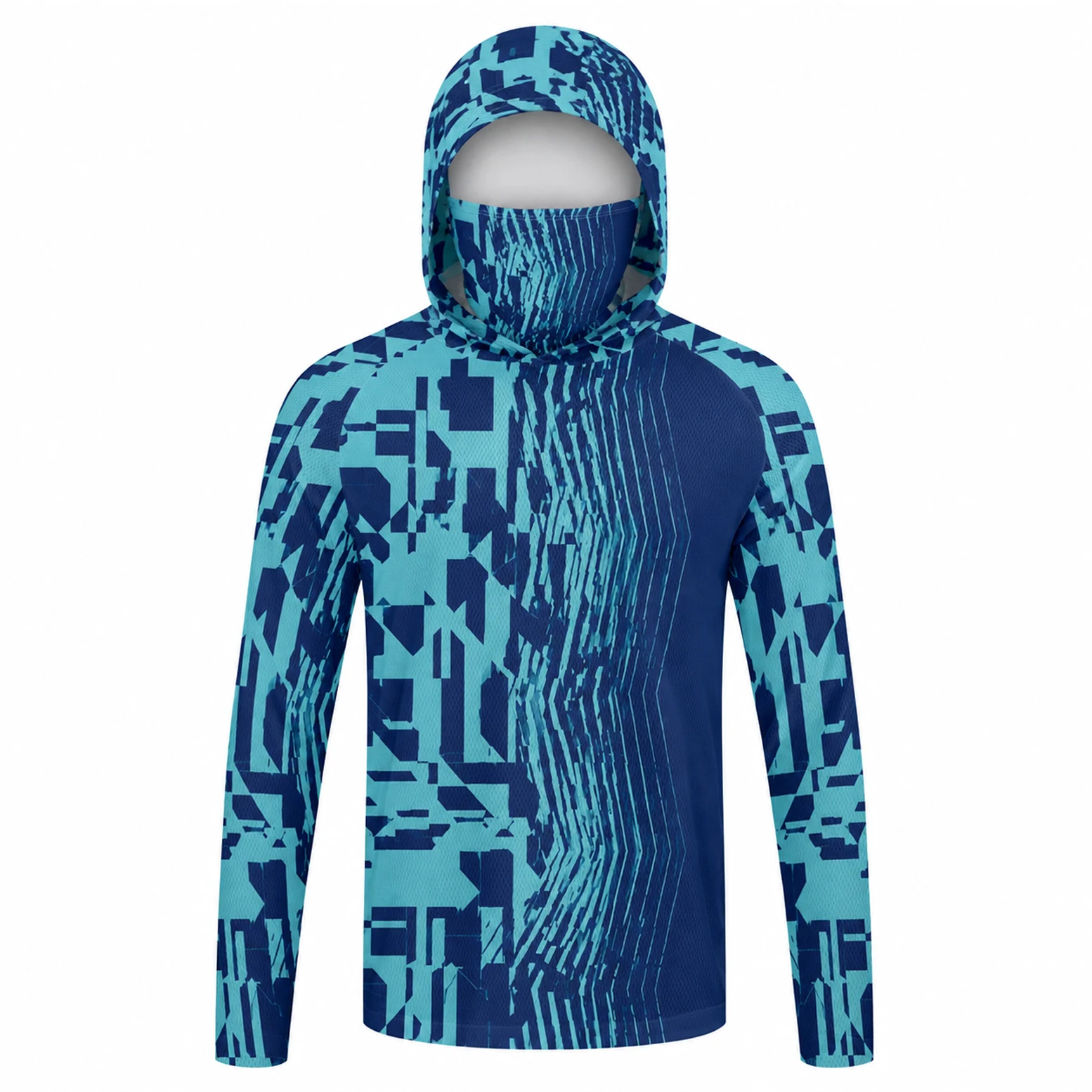 Men Hooded Fishing Shirt Long  - Fishing Shirt Uv Protection 评论和价格